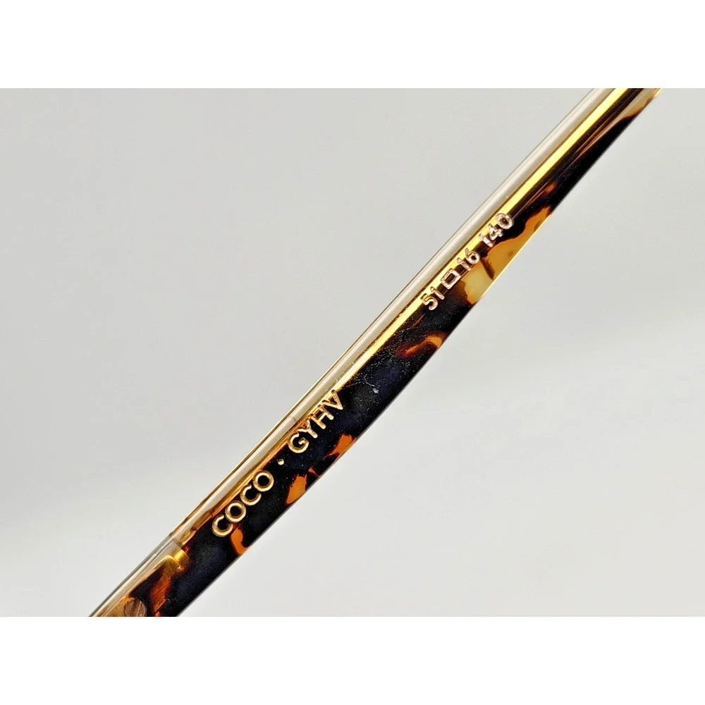 Etnia Barcelona Coco HVPK Leopard Havana Authentic Frames Eyeglasses 51-16-140